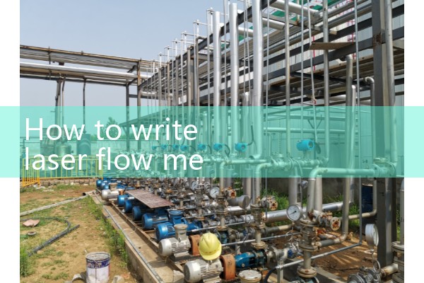 laser flow meter